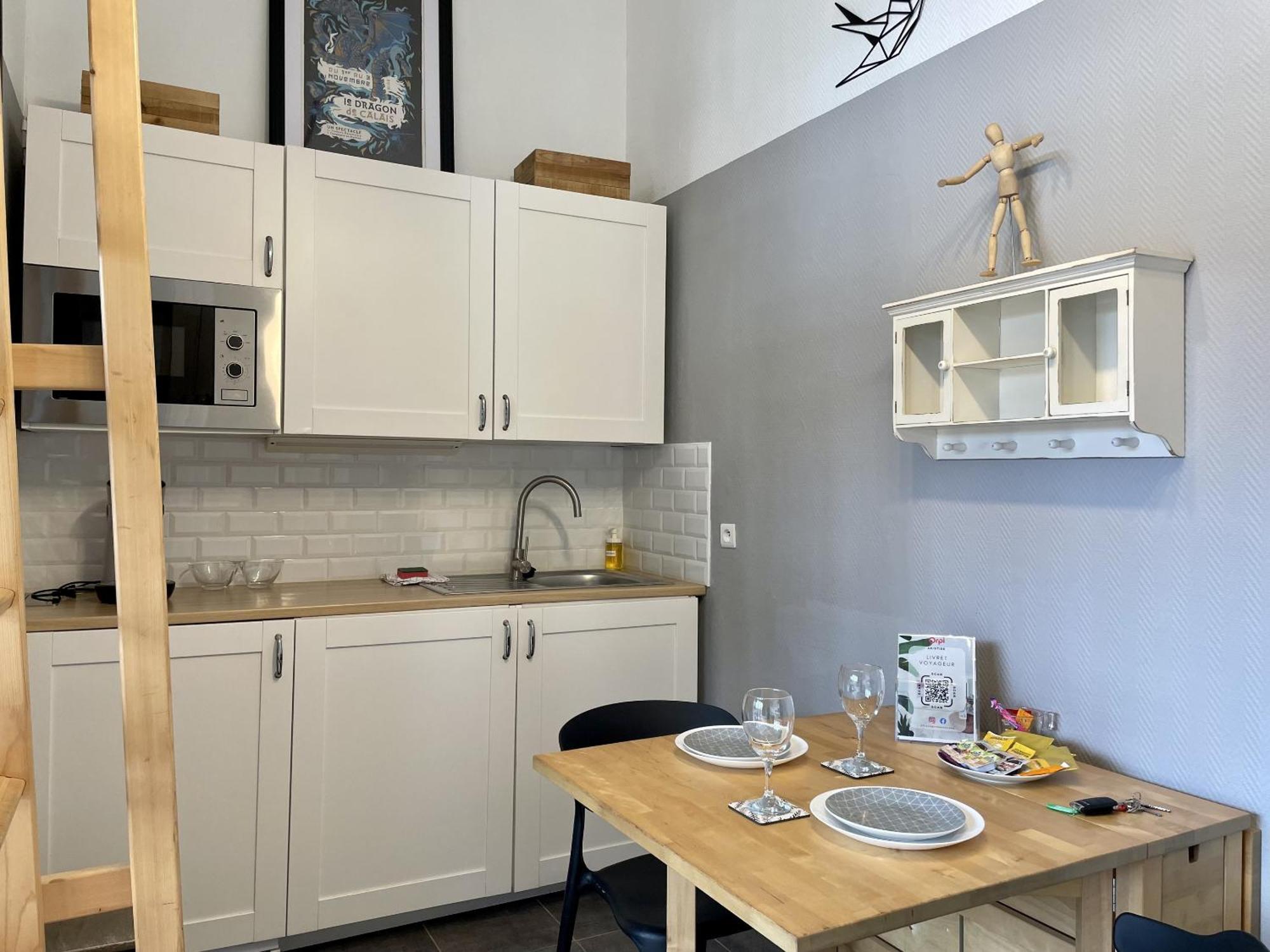 Apartamento L'Aristide Calais Exterior foto